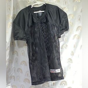 Schutt Kids Black Mesh Sports Practice Jersey